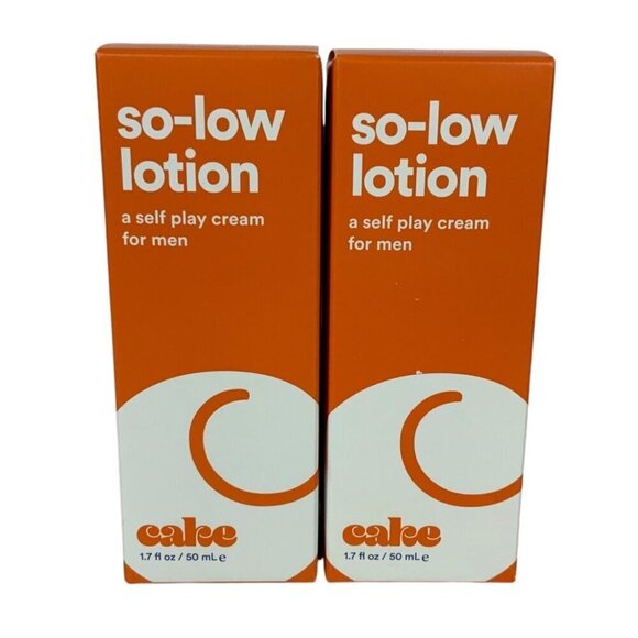 So-Low Lotion A Self Play Cream Lubricant For Men 1.7 Oz / 50 mL Pack Of 2 - Picture 1 of 5